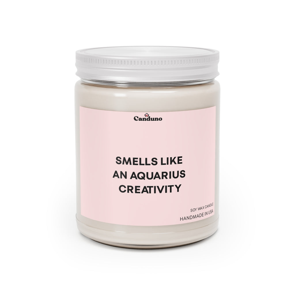 Aquarius Creativity Scented Soy Candle