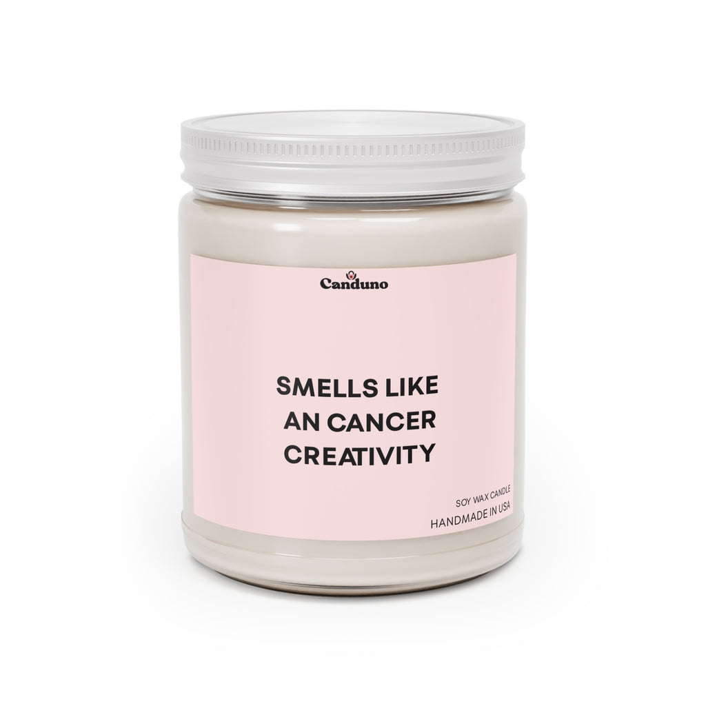 "Smells Like An Cancer Creativity" 9oz Scented Jar