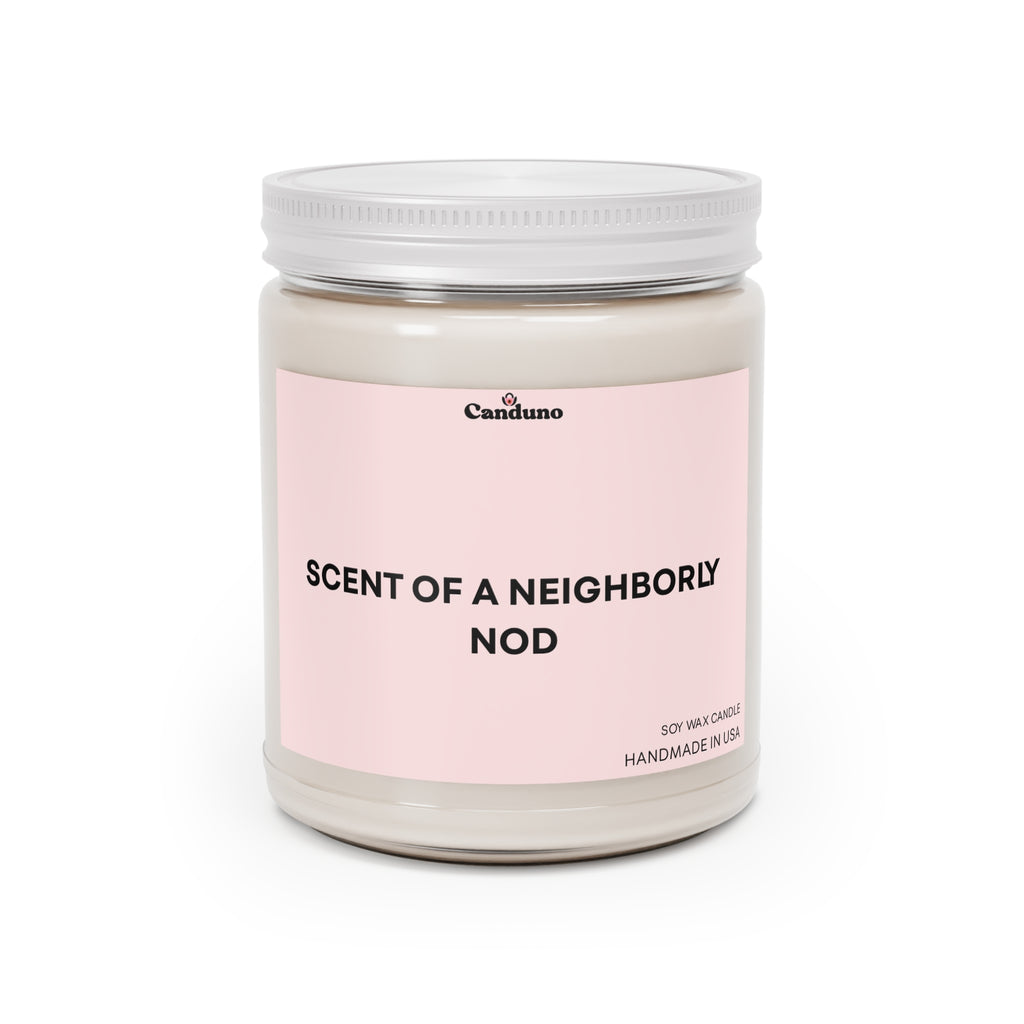 “Scent of a Neighborly Nod” (White Lid)