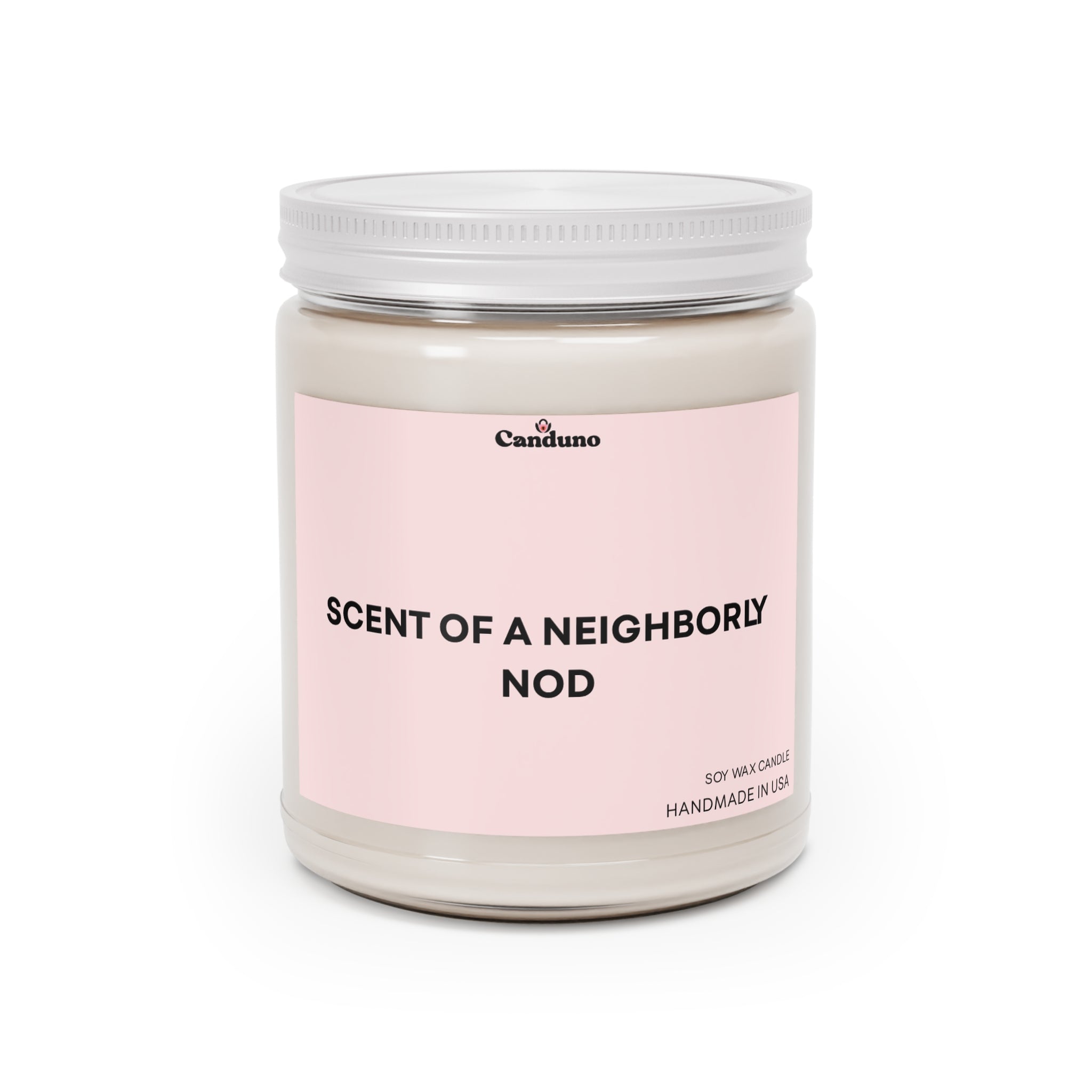 “Scent of a Neighborly Nod” (White Lid)
