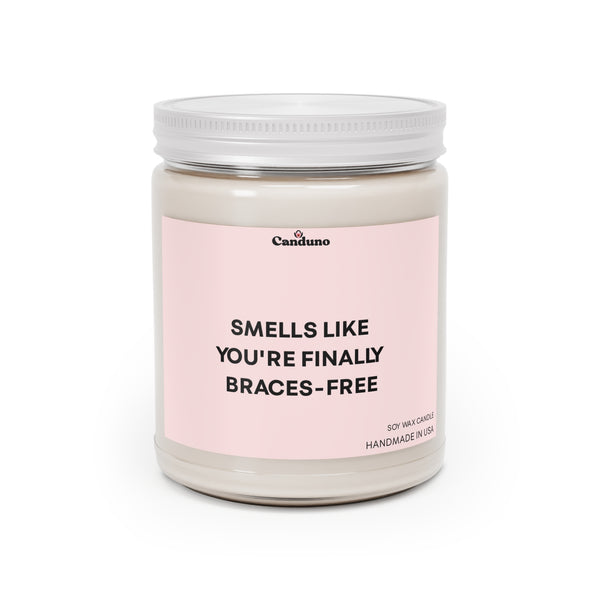 Braces-Free Celebration Scented Soy Candle — 9oz Jar