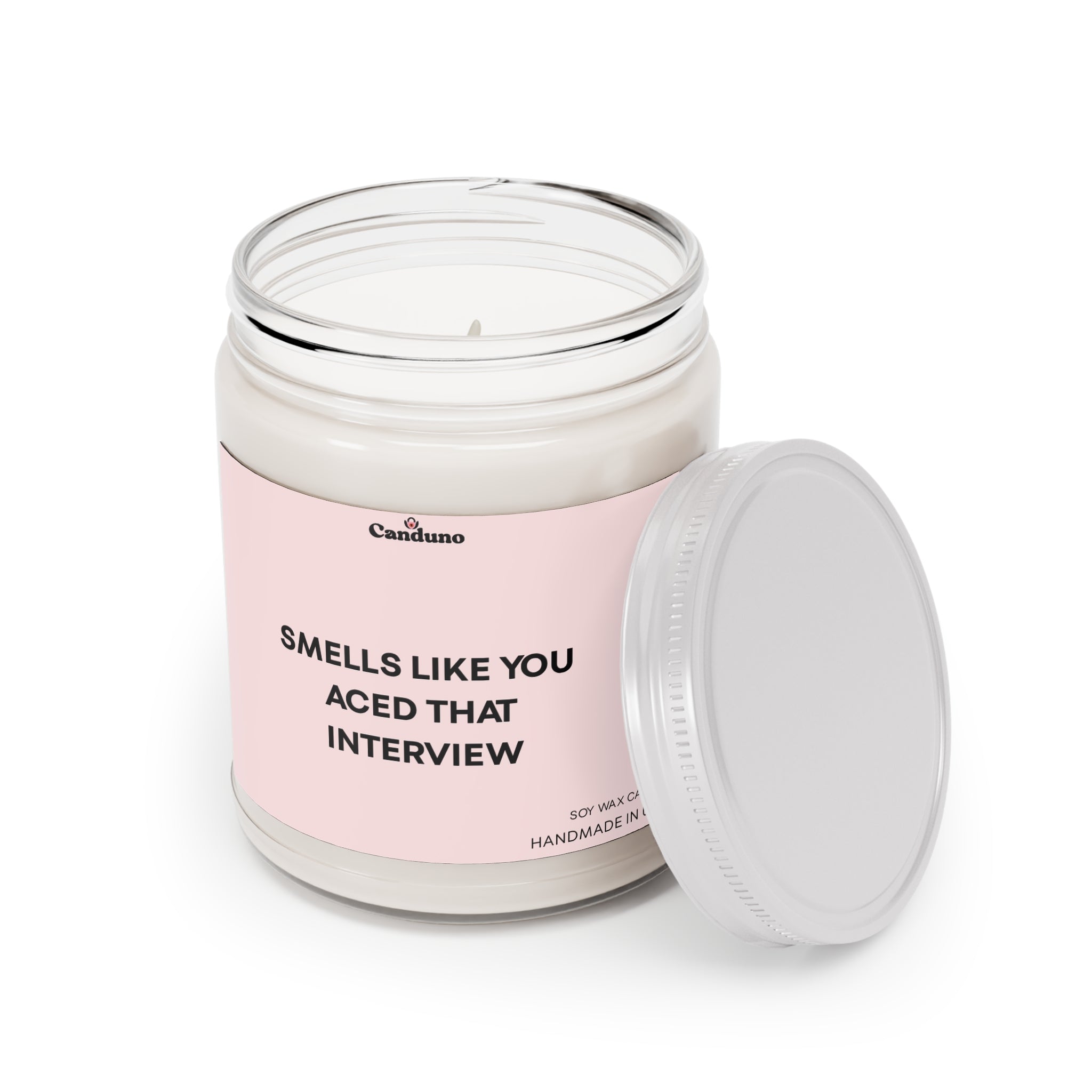 Soy Candle — "Smells Like You Aced That Interview"