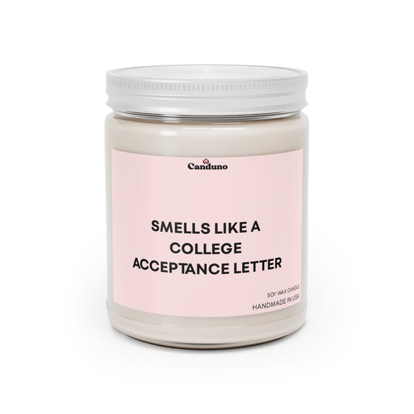 “Smells Like a College Acceptance Letter” Scented Jar